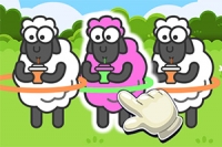Puzzle-ul cu oi: Sortare Culori este un joc de puzzle distractiv și captivant