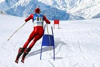 Slalom Ski Simulator oferă 12 niveluri diferite de dificultate