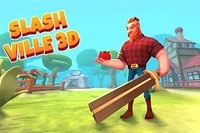 Taie și fărâmițează tot ce-ți iese în cale prin Slashville 3D