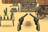 Joacă rolul unui șerif într-un shooter 3D din Vestul Sălbatic, apărând
