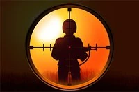 Sniper King 2D The Dark City este un joc shooter