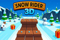 Vedeți cât de departe puteți ajunge în Snow Rider 3D pe pante înghețate