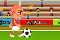 Treci cu mingea la picior pe cealaltă parte a terenului!