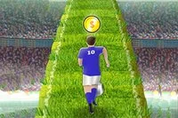 Abilități Fotbalistice Runner este un joc rapid și distractiv cu temă de