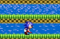 Ajută-l pe Sonic să alerge cât mai departe în acest joc retro tematizat