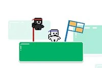 Tu și prietenul tău trebuie să supraviețuiți în lumea stickman și să