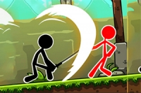 Creare, nivelare, bătălii cu stickman inamic