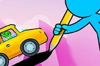 Desenează o linie pentru ca stickman să o folosească pe post de pod