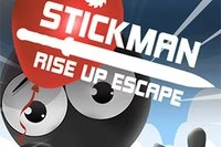 Ajută-l pe Stickman să evite obstacolele și să scape cu un balon
