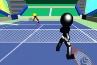 Devino campion la tenis stickman!