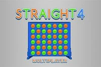 Straight 4 este un joc de logică HTML5