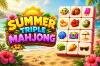Potrivește triple mahjong de vară
