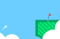 Un joc de golf 2D simplu cu 30 de niveluri principale