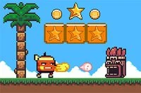Super Billy Boy călătorește pe o planetă necunoscută și își salvează