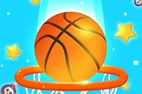 Super Hoops Basketball este un joc logic cu mingea