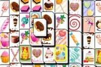Joc de solitaire Mahjong cu dulciuri