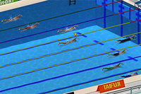 Jocul Swimming Pro este un joc de înot HTML5