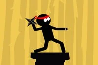 Aruncă stele ninja în ceilalți ninja în acest joc de luptă epic!