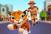 Joc de parkour cu tigri, plin de acțiune și la fel de distractiv ca