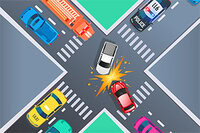 În Tiny Cars, îngrijește Mașinuțele care traversează străzile