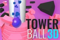 Accelerează și zdrobește platformele în TOWER BALL 3D!