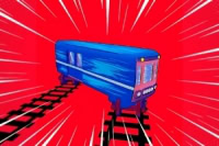 Maestru al derapajului trenurilor în acest joc unic de curse arcade