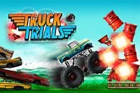 Participă la o serie de curse cu obstacole intense în Truck Trials