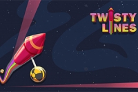 În Twisty Lines, zboară, orbitează și supraviețuiește – călătoria