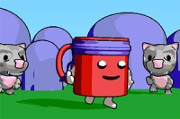 Two Cups este un joc de super-aventură cu o mică poveste