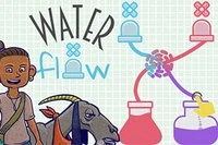 Mergi cu curentul în jocul de puzzle Water Flow