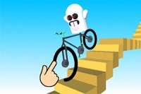 Desenează roți de bicicletă pentru a câștiga cursa!