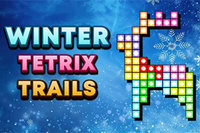 Winter Tetrix Trails este un puzzle confortabil cu forme, situat într-un