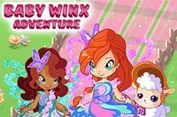 Vedeți cât de departe puteți ajunge în Winx Club: Baby Adventure