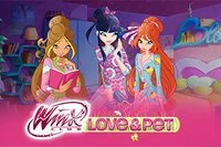 Urmărește fetele din Winx Club în această aventură de puzzle!