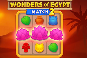 **Wonders of Egypt Match 2 revine cu o nouă aventură Match 3 în Egiptul Antic**