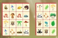 Un joc mahjong frumos în pădure!