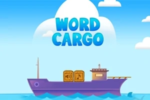 Un vapor purtând două cutii cu simboluri muzicale navighează pe ocean sub un cer albastru, cu nori și text albastru deasupra