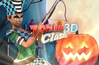 Zombie Clash 3D este un joc de împușcături din perspectiva a treia cu